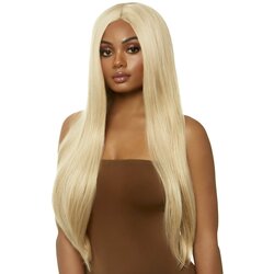 Leg Avenue Long Straight Center Part Wig 84cm Blond Cene
