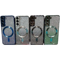 Magsafe glitter maskica Samsung S23 Pink Cene