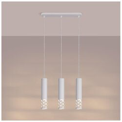 Sollux SL.1693 - visilica na sajli liro 3xGU10/10W/230V bela Cene