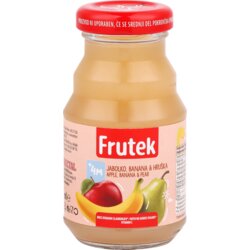 Frutek sok jabolko, banana in hruška 125 ml, od 4. meseca Cene