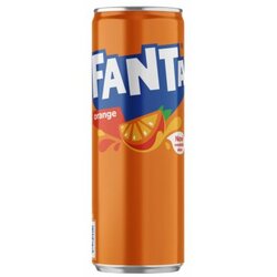 Fanta orange gazirani sok 250ml limenka Cene