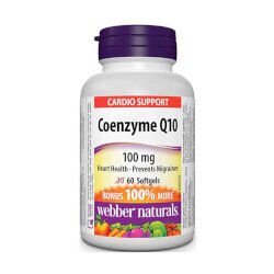 Webber Naturals Coenzyme Q10 100mg Cene