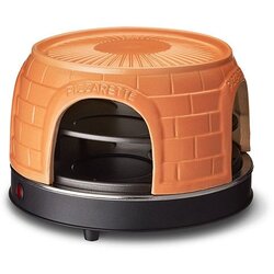 EMERIO PO-116124 pizza maker /oven 8 pizza(s) 1500 W Black, Orange Cene