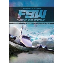 FLIGHT Sim World + Epic Approaches Mission Pack Steam Key GLOBAL Cene