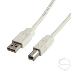 Rotronic Secomp USB2.0 A-B M/M beige 4.5m printer kabal Cene