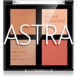 Astra Make-up Romance Palette paleta za konture obraza za obraz odtenek 01 Peach Romance 8 g Cene