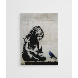  Slika djevojčice i ptice 50x70 cm Cijene