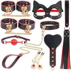INTOYOU BDSM početnički set - 7 dijelova (crni) Cene