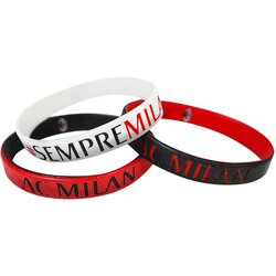 AC Milan 3x silikonska zapestnica Cene
