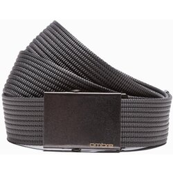 Ombre Men's belt with metal buckle Cene