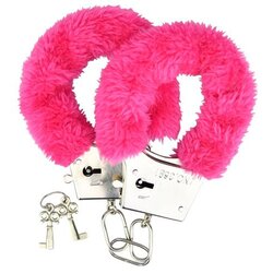 Loving Joy erotične lisice furry pink Cene