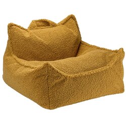 Wigiwama Rjava otroška vreča za sedenje iz tkanine bouclé Chair – Cene