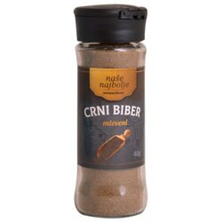Naše Najbolje crni biber mleveni Cene