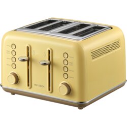 Buydeem 4 Slice Toaster, model DT640E, color Mellow Yellow, EU Cene