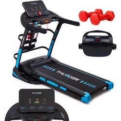 THUNDER Električna tekalna steza ® CORE-DS-BLACK – 3,5 KM, 20 km/h, naklon 22 stopenj, (5000326636) Cene