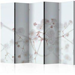 Artgeist Paravan White Flower I, 5-Delni, Enostranski Cene
