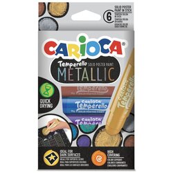 Carioca tempera u stiku metalik, pak 1/6 Cene