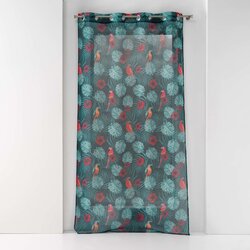 Douceur d intérieur PANNEAU A OEILLETS 140 x 240 CM VOILE SABLE IMPRIME CARACAS BLEU Blue Cijene