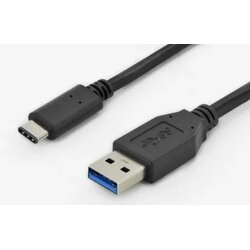 Assmann Assman AK-300136-010-S USB3.0 to USB-C Cable up to 5Gbit/s Cene