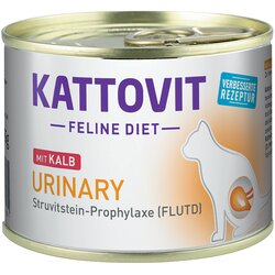 Kattovit Urinary pločevinke 185 g - 6 x 185 g Teletina Cene