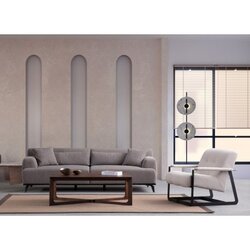 Atelier Del Sofa Dvosjed Jaguar 2, 200 x 100 x 75 cm, Siva Cijene