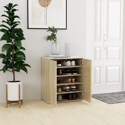 vidaXL ormarić za cipele boja hrasta sonome 60 x 35 x 70 cm od iverice Cijene