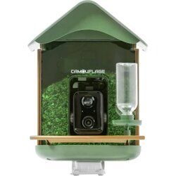 Camouflage kamera za snimanje divljih životinja 2 Megapiksela s dozatorom hrane, WLAN, funkcija vremenskog prekida, uklj Cene