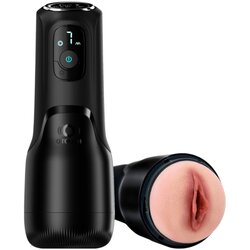 Otouch Airturn 4 - sesalno-vibracijski avtomatski masturbator (črn) Cene