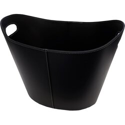 Firefix košara za polena usnjena 31 cm x 39 cm x 39 cm Cene