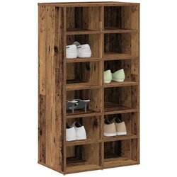  Stalak za cipele staro drvo 54x34x100 5 cm konstruirano drvo Cijene