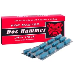 Doc Hammer Erekcijske Tablete Pop Master (24/1) Cene