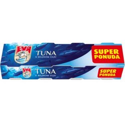 Eva TUNA KOMADI U BILJNOM ULJU 4X80G Cene