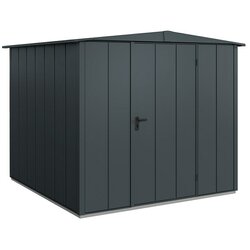 EcoStar Spremište Elegant-S Tip 2 (Vanjska širina uklj. krovni prevjes: 258,8 cm, Vanjska dubina uklj. krovni prevjes: 247,7 cm, Antracit, Jedna vrata) Cene