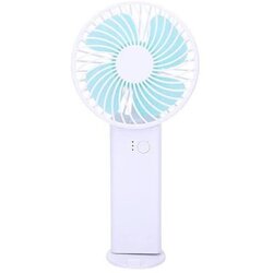 Punjivi džepni ventilator 4W/5V 1200 mAh, beli/plavi Cene