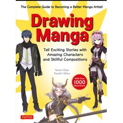 Publishers Group (PGUK) Drawing Manga: Tell Exciting Stories with Amazing Characters and Skillful Compositions Cene