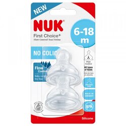Nuk cucla FC+ za sve tipove hrane vel m 6-18m 2kom Cene