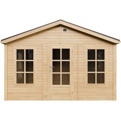 Timbela M735 Lesena vrtna hiška 370 x 360 cm, (5000345717) Cene
