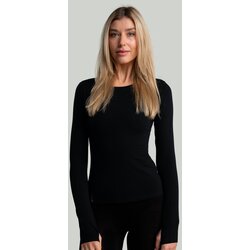 STRIX Ženska majica dugih rukava MERINO I Black Cene
