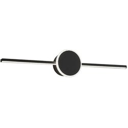 Toolight STENSKA SVETILKA VODILA KOPALNICO OKROGLA ČRNA 80CM APP850-1W Cene