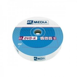 Mymedia DVD-R 4.7GB 16X 10PK WRAP 69205 ( 5516MM10/Z ) Cene