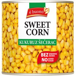 E BUONO Kukuruz šećerac 285 g Cene