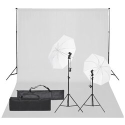 Komplet za foto studio z lučmi in ozadjem Cene