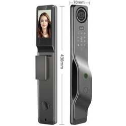 Smart Nest Face recognition automatska pametna brava sa video nadzorom i video interfonom Cene