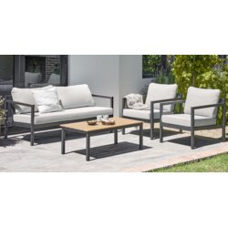 Lounge baštenska garnitura bejstrup 4 os. siva ( 3700361 ) Cene