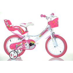 Dino Bikes otroško kolo 14'' unicorn samorog Cene