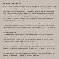 NONESUCH BRAD MEHLDAU - Suite: April 2020 Cene