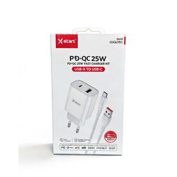 X Start Set punjač i kabl za telefon Type-C, Beli Cene