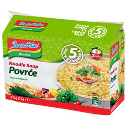 Indomie instant supa sa testeninom povrće, 5x75g Cene