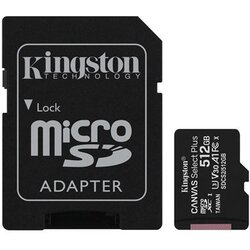 Kingston memorijska kartica sd micro 512GB class 10 uhs-i plus Cene