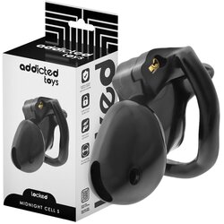 Addicted Toys Locked Kletka Za Penis Addicted Toys Midnight Cell (s) Cene